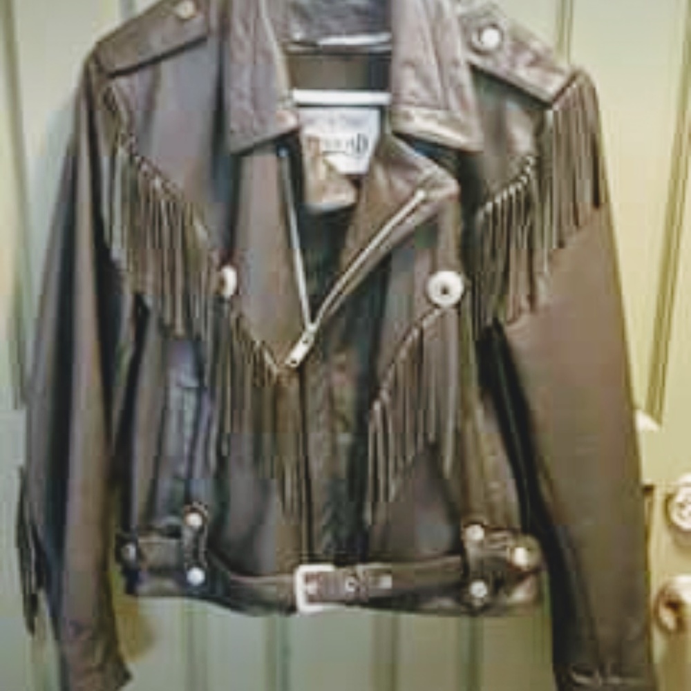 Woman's Leathe Riding Jacket